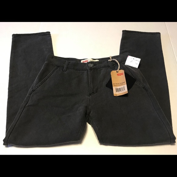Levi's Other - Levis 511 Knit Boys Gray Trousers Size 14 Reg NWT